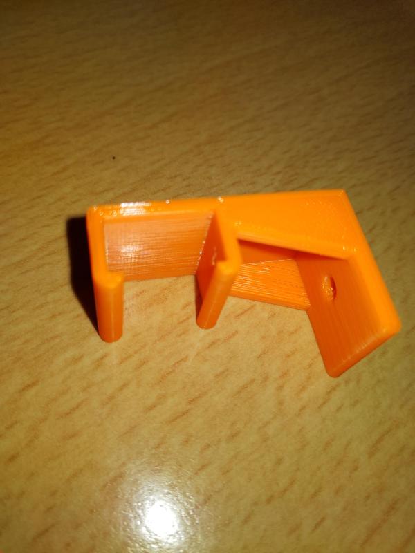Wall mount for simple pvc curtain rail