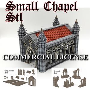 [Commercial License] Small Chapel STL