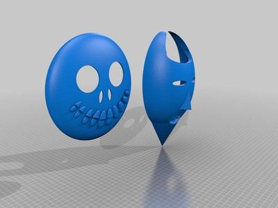 Halloween Masks ( The Night Before Xmas )