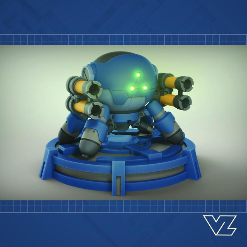 SPIDER ER-BOT 16 - Bonus Pen Holder Configuration