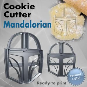 Cookie Cutter Mandalorian Helmet