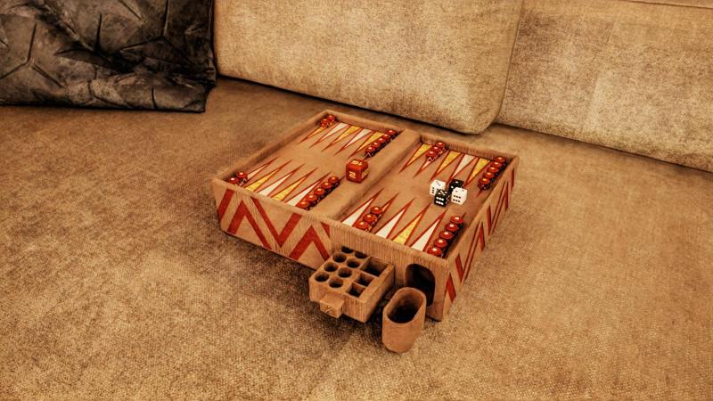 BACKGAMMON BOARD GAME