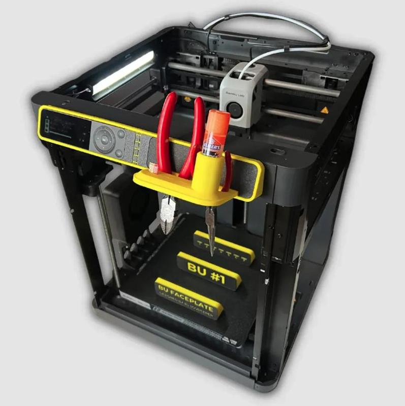 BAMBU LAB P1P MODS - THE BU FACEPLATE