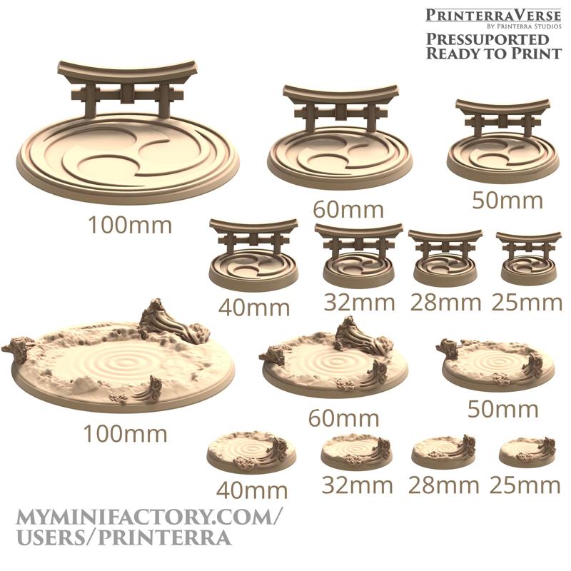 015 BASE Sea wave and Tori gate magatama japan
