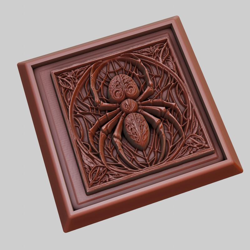Spider Animal 3D Model for CNC Router Laser & 3D Printer