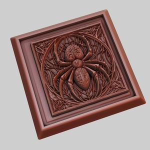 Spider Animal 3D Model for CNC Router Laser & 3D Printer