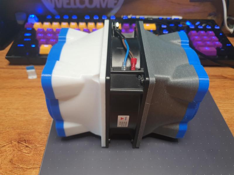 Vent detachable adapter for 120mm Fan