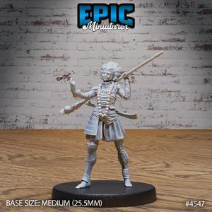 Safari Fighter Player Character Provoke ‧ DnD Miniature ‧ Tabletop Miniatures ‧ Gaming Monster ‧ 3D Model ‧ RPG ‧ DnDminis ‧ STL FILE