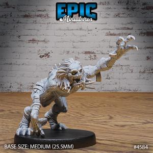 Ghoul Classic Chasing ‧ DnD Miniature ‧ Tabletop Miniatures ‧ Gaming Monster ‧ 3D Model ‧ RPG ‧ DnDminis ‧ STL FILE