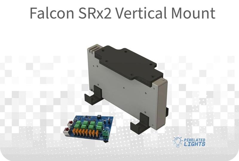 Falcon - SRx2 Smart Receiver - Vert PSU Mount