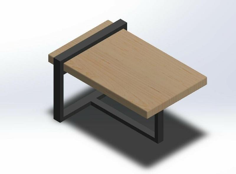 1.6 SCALE FANCY STYLE COFFEE TABLE FOR BARBIE DOLL (DOLL HOUSE)