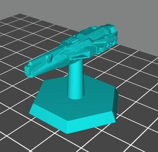 Earth Alliance Swiftsure Class Light cruiser (Based)