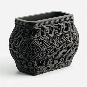 Modern Pot Holder 3D Print – Stylish Minimalist Container, Multi-Purpose Desk or Home Organizer