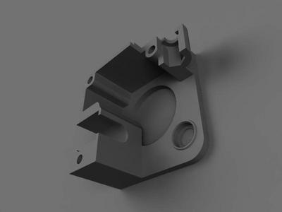 Titan Extruder body modified for fit cheap chinese Trianglelab Aero heatsink
