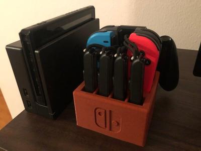 Nintendo Switch Joy Con Holder (4 Piece w/Joy Con Grip)