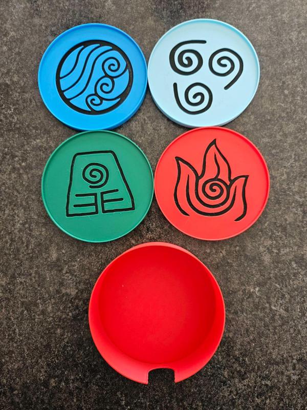 Last Airbender Coasters