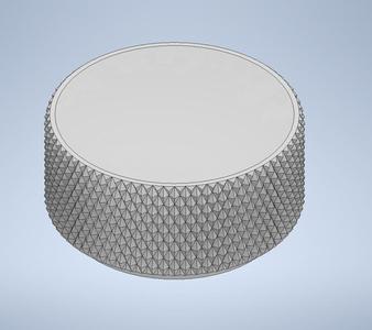 Knurled LCD Knob
