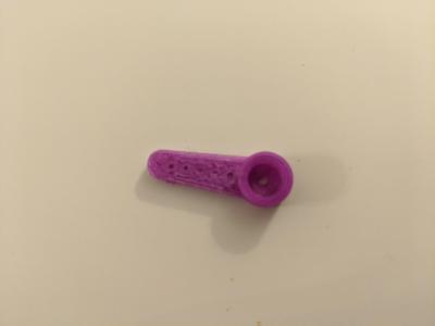 Servo replacement one sided wing