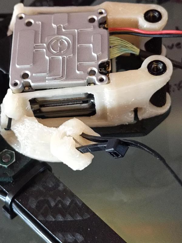 "demibot" fpv drone caddyx vista mount