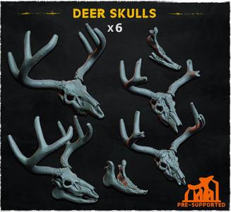 Deer Skulls -Basing Bits 1.0