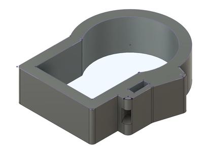 Billet fuel rail wiring clip