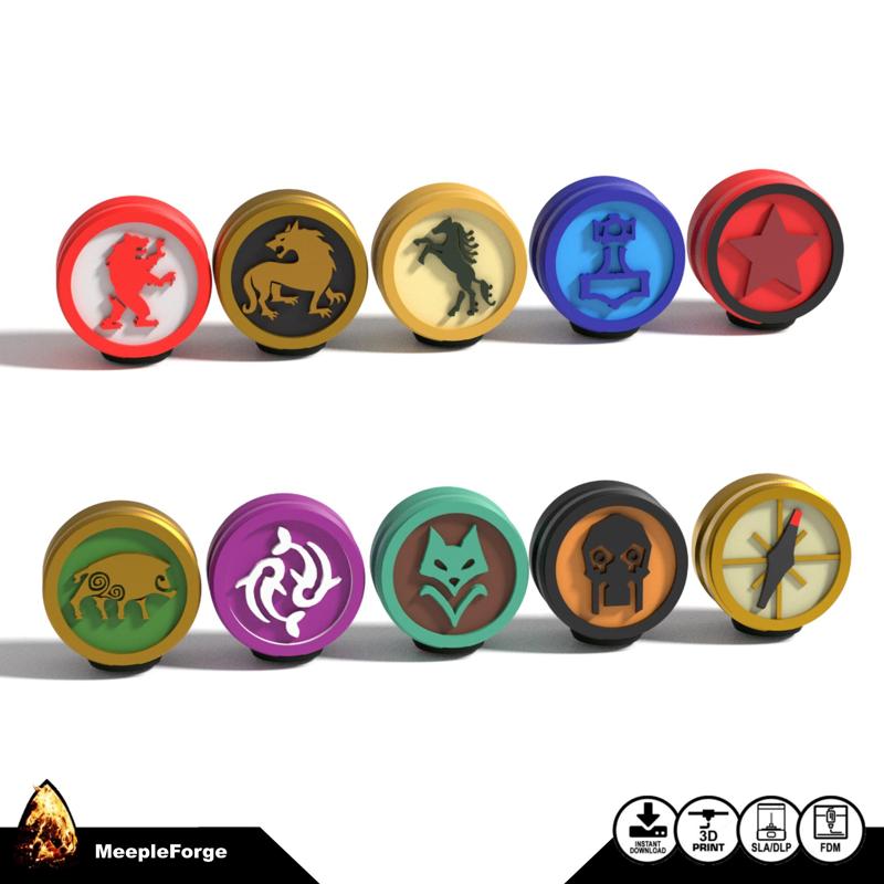 Dustcaps for Schrader Valves (Scythe Version)