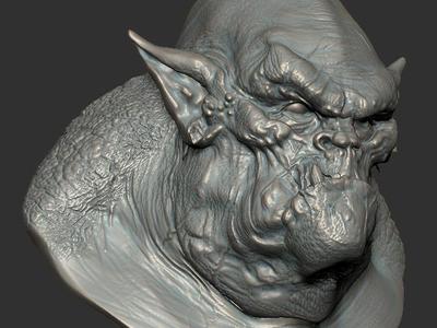 Orc Bust
