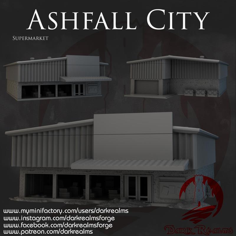 Dark Realms - Ashfall City - Building 5 Supermarket