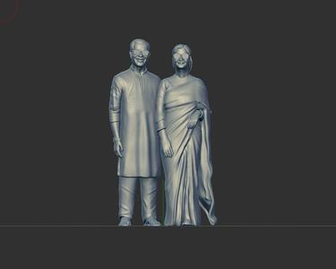 couple miniature