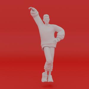 Character Pose Toy Man Miniature Figure 031