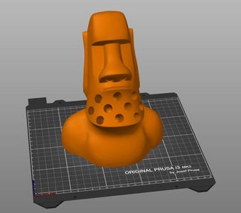 Moai Pen/Pencil/Marker Holder