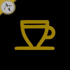 Simple Coffee Cup Symbol - 2D Art