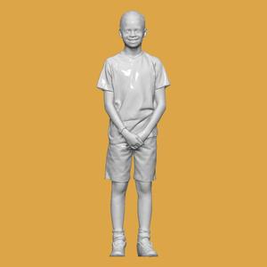 BOY STAND FOR DIORAMA PEOPLE CHARACTER