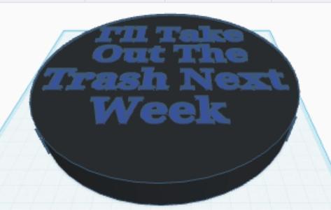 Trash Sign