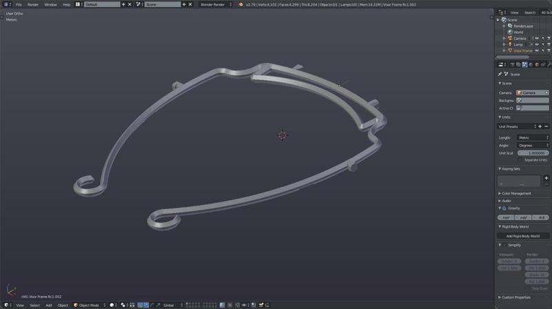Face Shield Frame for PPE  ... get crackin'!