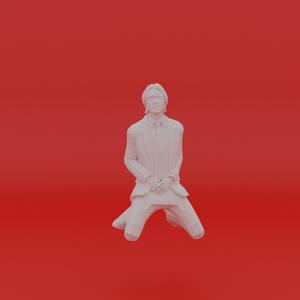 Character Pose Toy Man Miniature Figure 111