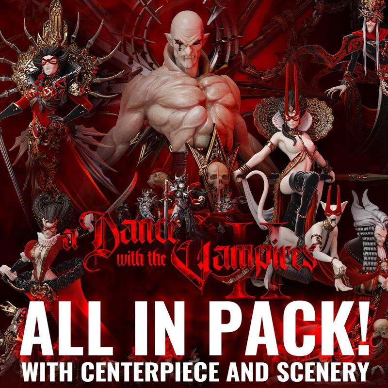 A Dance with the Vampires II All in Pack (with scenery/Centerpiece)