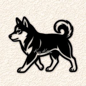 shiba inu 5 wall art home decor
