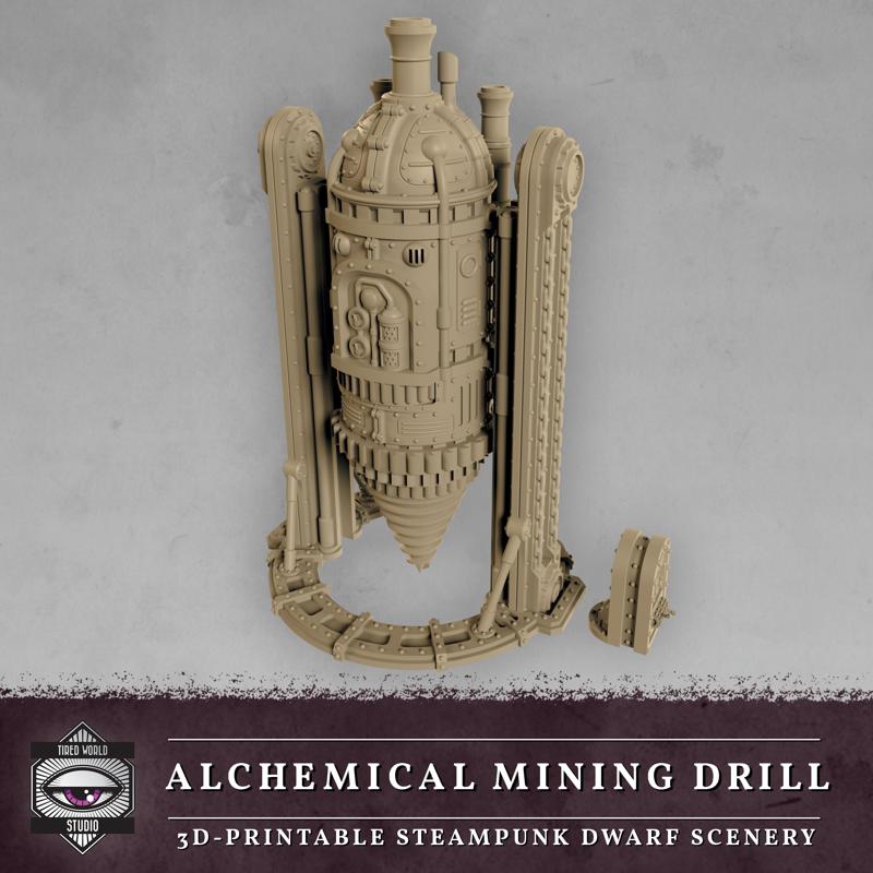 Alchemical Mining Drill
