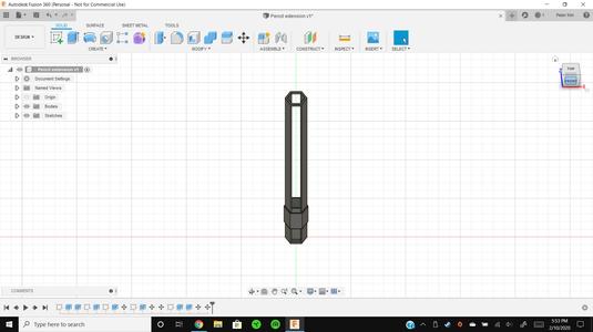 Pencil Stub Extension