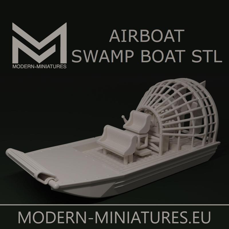 Airboat Swamp Boat