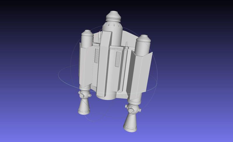 Star Wars Mandalorian Rising Phoenix Jetpack Parts