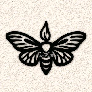 FIREFLY MOTH wall art home decor