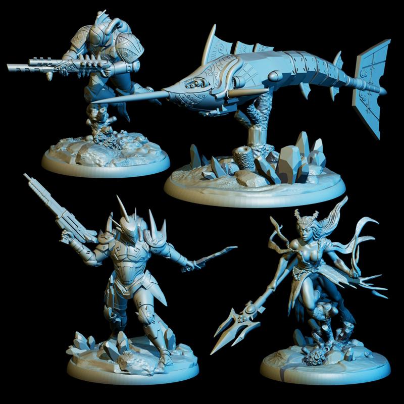 Ancients of Atalán Warband - DeepWars