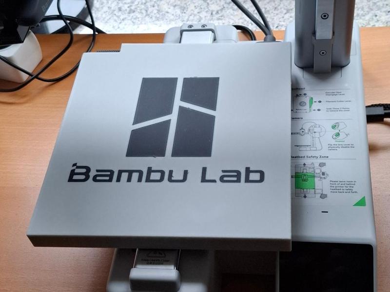 Abdeckplatte Staubschutz Bambulab A1 mini