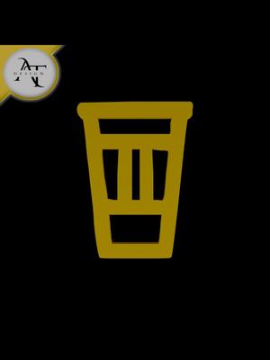 Simple Coffee Cup Symbol - 2D Art