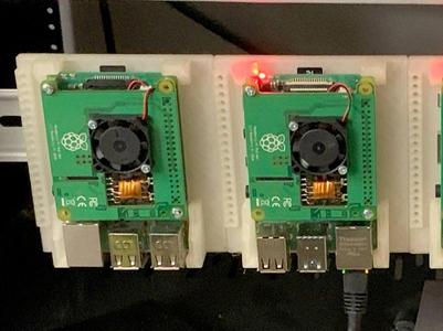 DiN Rail mount for Raspberry Pi 4