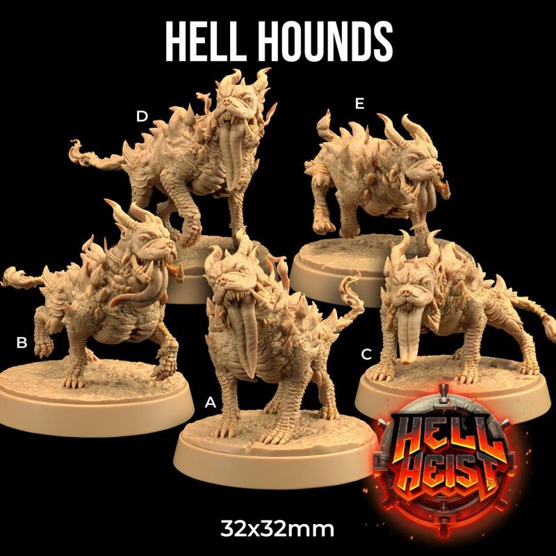 Hell Hounds  | PRESUPPORTED  | Hell Heist