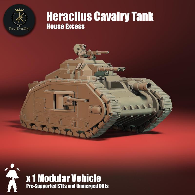 Heraclius Cavalry Tank - Presupported