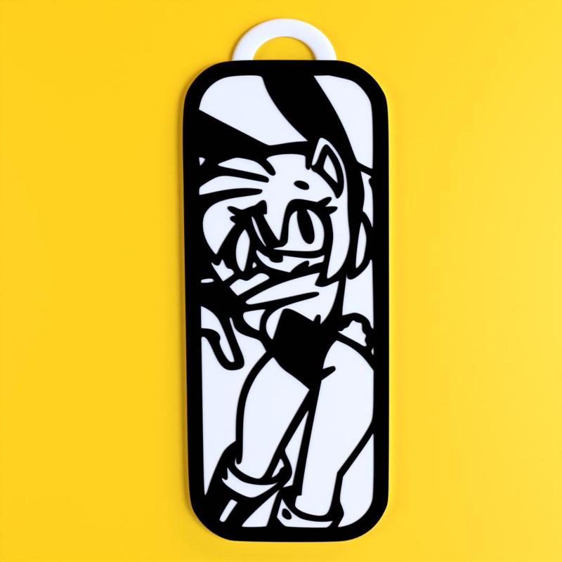 anime keychain Rose the Bat